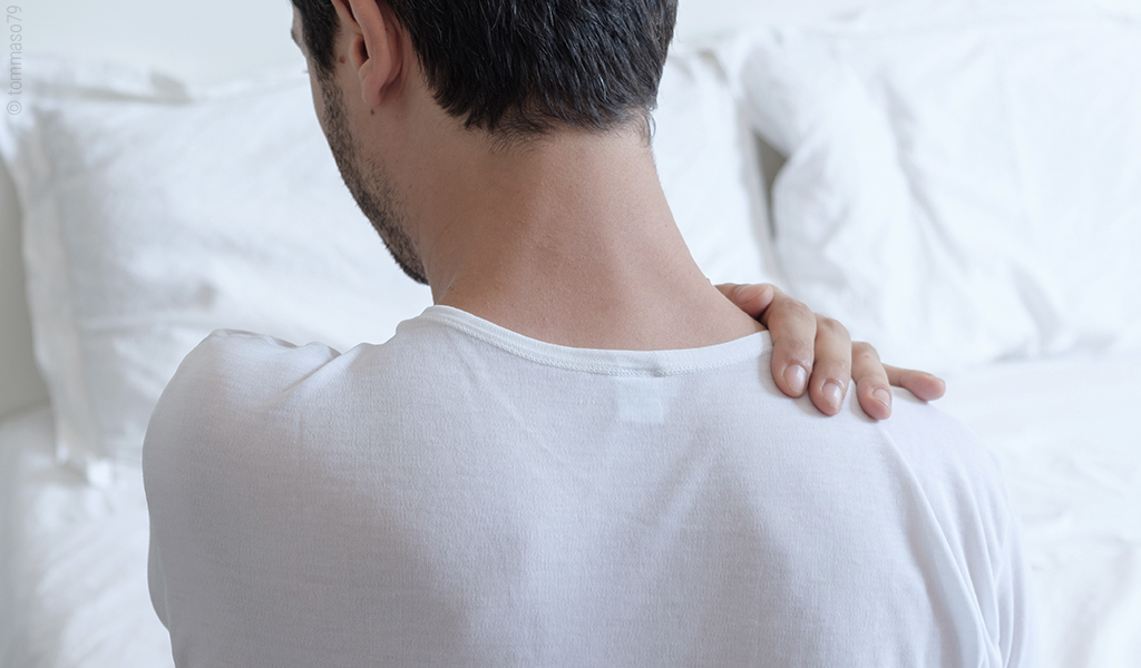 Rückenschmerzen nach dem Schlafen, danach aber weg? Wir sind Matratze.