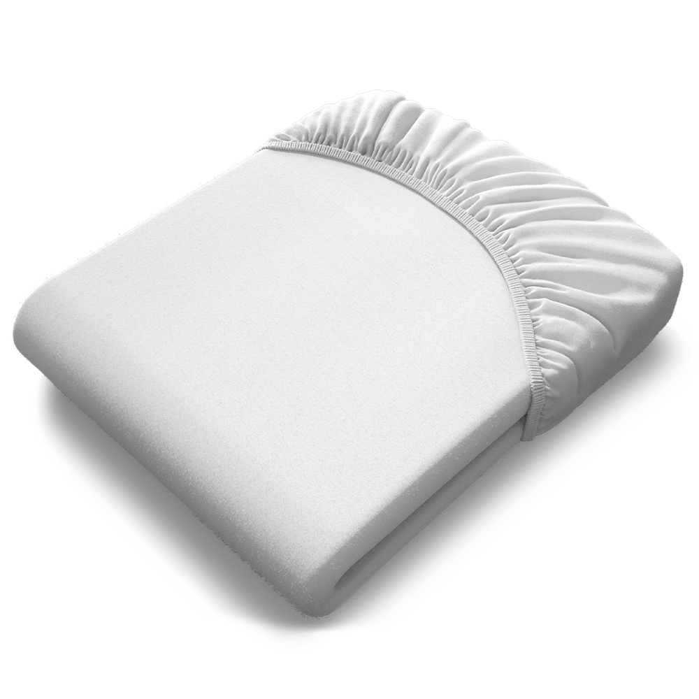 bett1.de BODYGUARD Jersey-Spannbettlaken 120x200 weiß